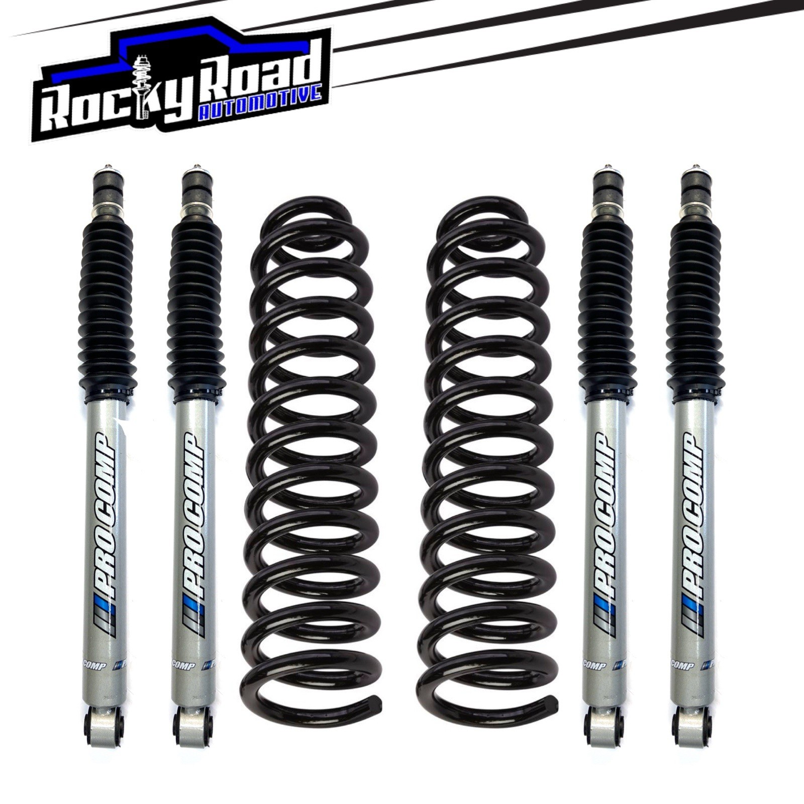 Pro Comp 2.5” Front Leveling Kit w/ Shocks (4) for 2014-2025 RAM 2500 4x4 DIESEL