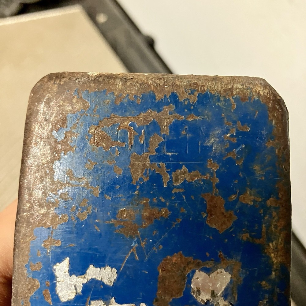 Possibly a Collins Axe Head Michigan Pattern Original Blue Paint