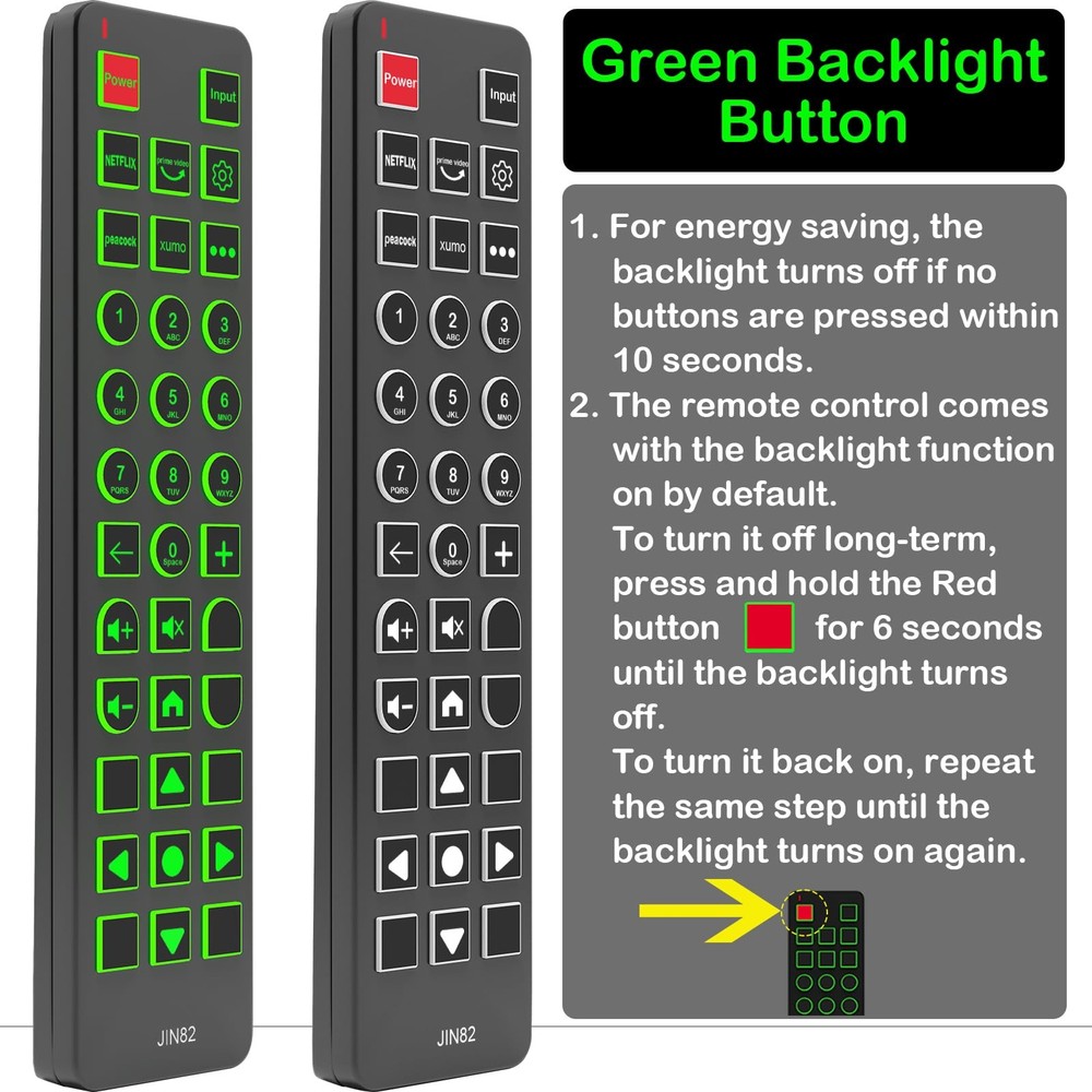 Replacement Remote Control for Element Same with remote, remote