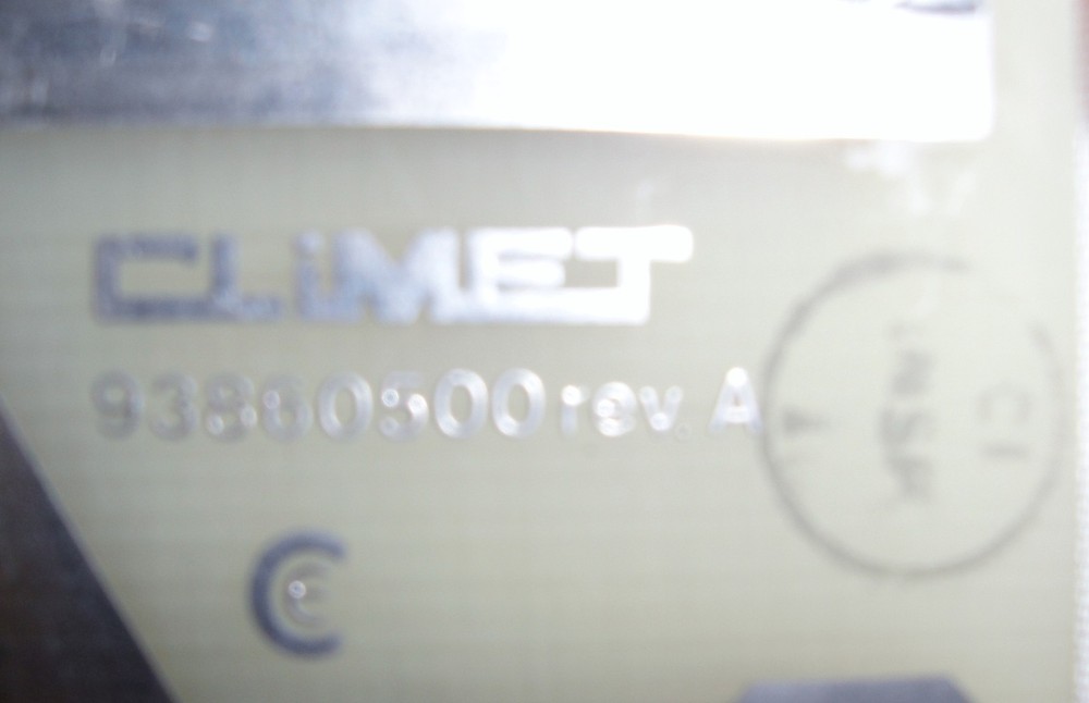 Climet 93860500 Rev A