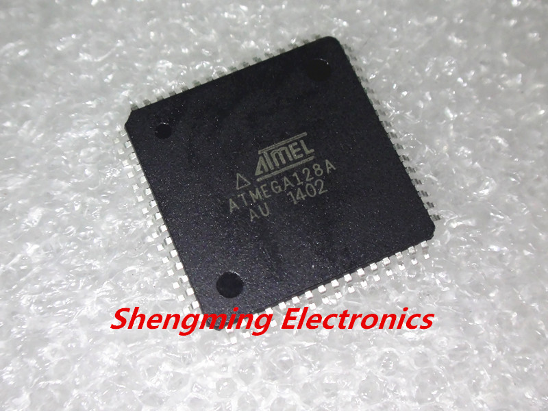 10PCS ATMEGA128A-AU QFP-64 8-bit Microcontroller NEW IC