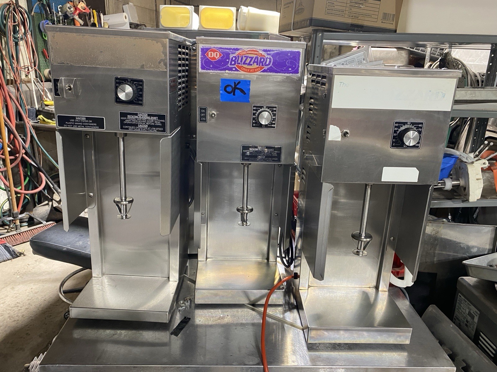 Electrofreeze Flurry, Blizzard, Shake Mixer, 115v, Variable Speed, Dairy Queen