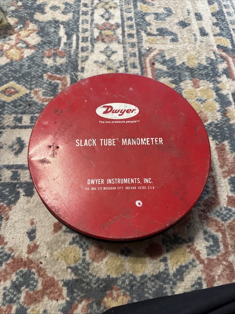 Dwyer Slack Tube Manometer