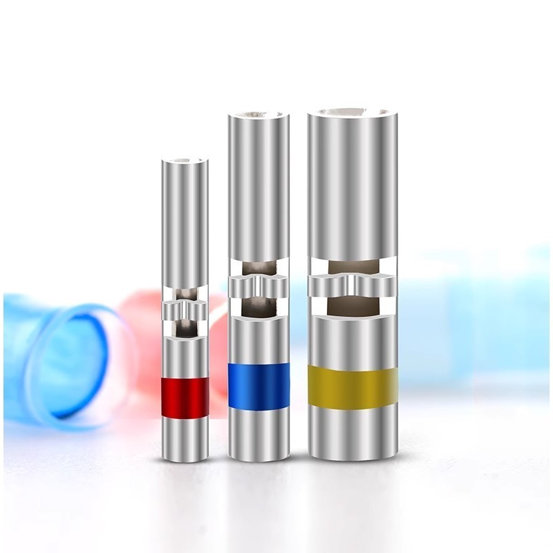 Crimp Splice 10Set Red Butt Splice Connectors D-436-36 Applicable wire 12-16AWG