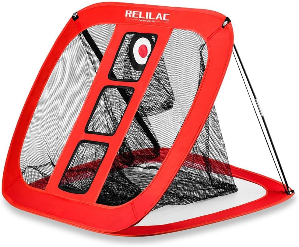 RELILAC Pop Up Golf Chipping Net Backyard Practice