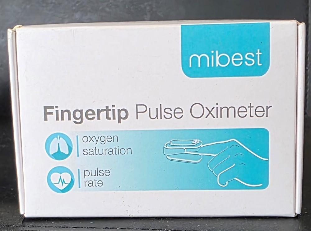 Fingertip  Pulse Oximeter  - Silver