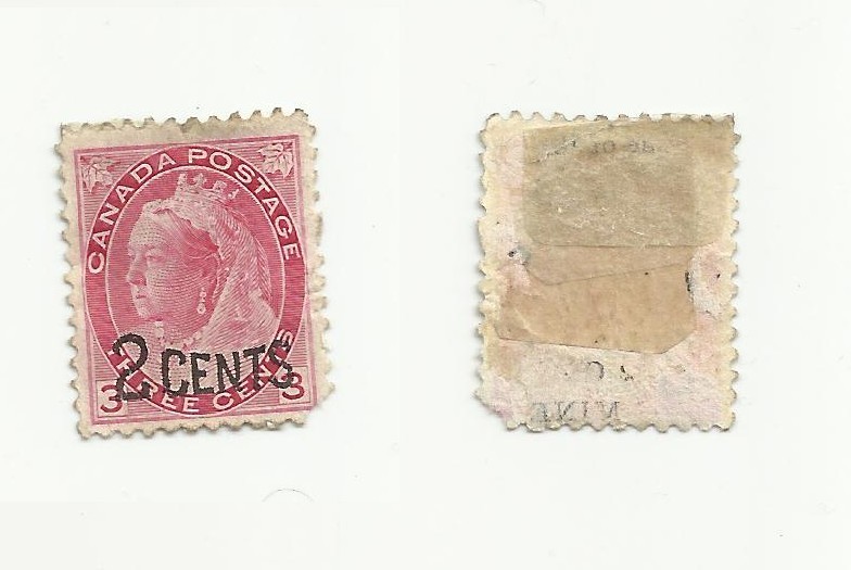 CANADA - SCOTT #88  - Nice used (note corner)- Cat $4