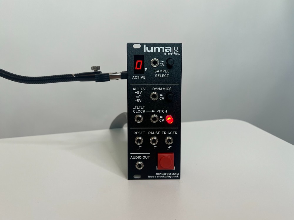 Deftaudio Luma-mu Drum module Eurorack 8-bit LM-1 machine