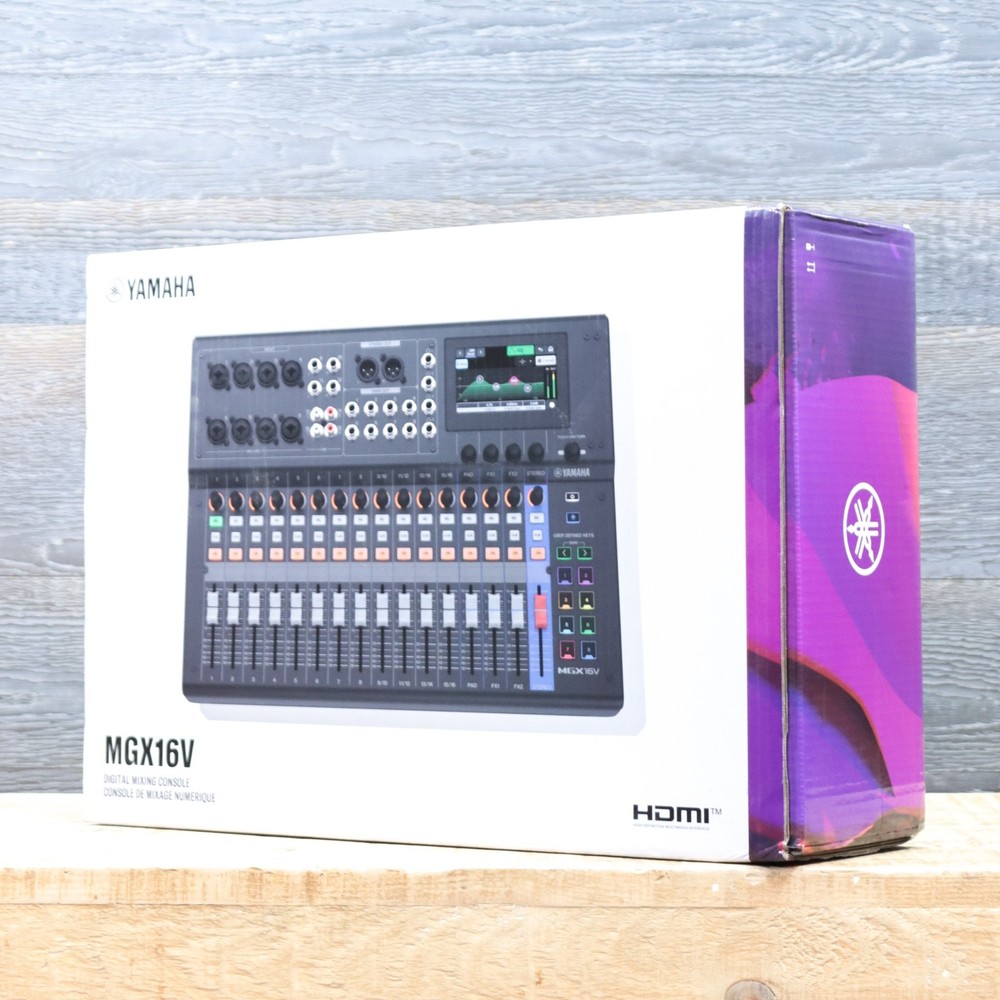 Yamaha MGX16V Digital Mixing Console 22-Channel DSP Processor / Video Interface