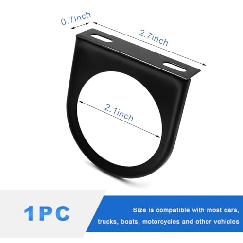 Single Gauge Mounting Panel, 52mm 2 Inch Gauge Mounting Bracket Pod with 1pcs