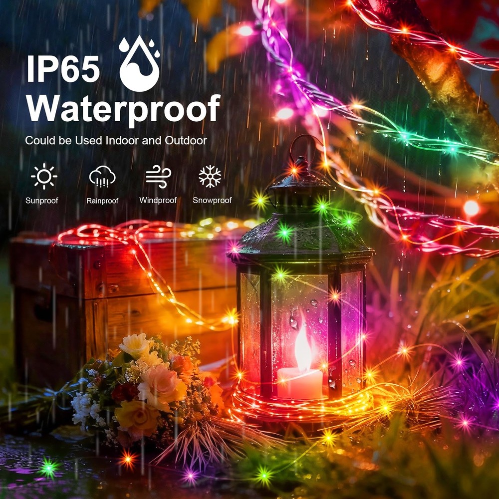 6 Pack Battery Powered Fairy Lights with Remote Control and Timer 8 Lighting ...