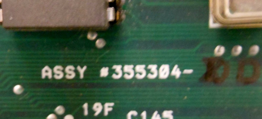 VIDEOJET 355304 MOTHERBOARD FOR INKJET CODER