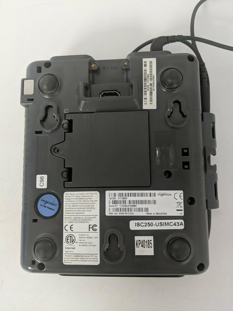 INGENICO iSC250 - UNTESTED