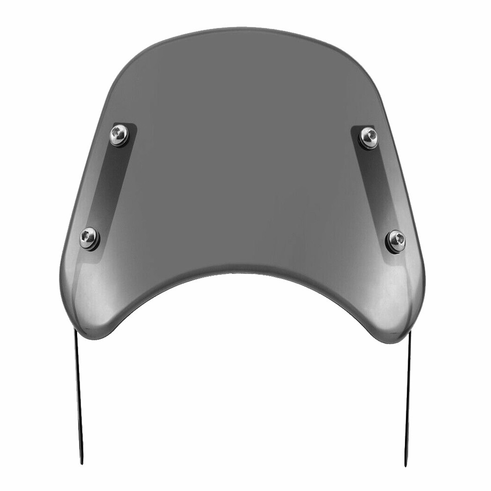Universal Headlight Motorcycle Windshield Windscreen For 5"-7'' Headlight Smoked