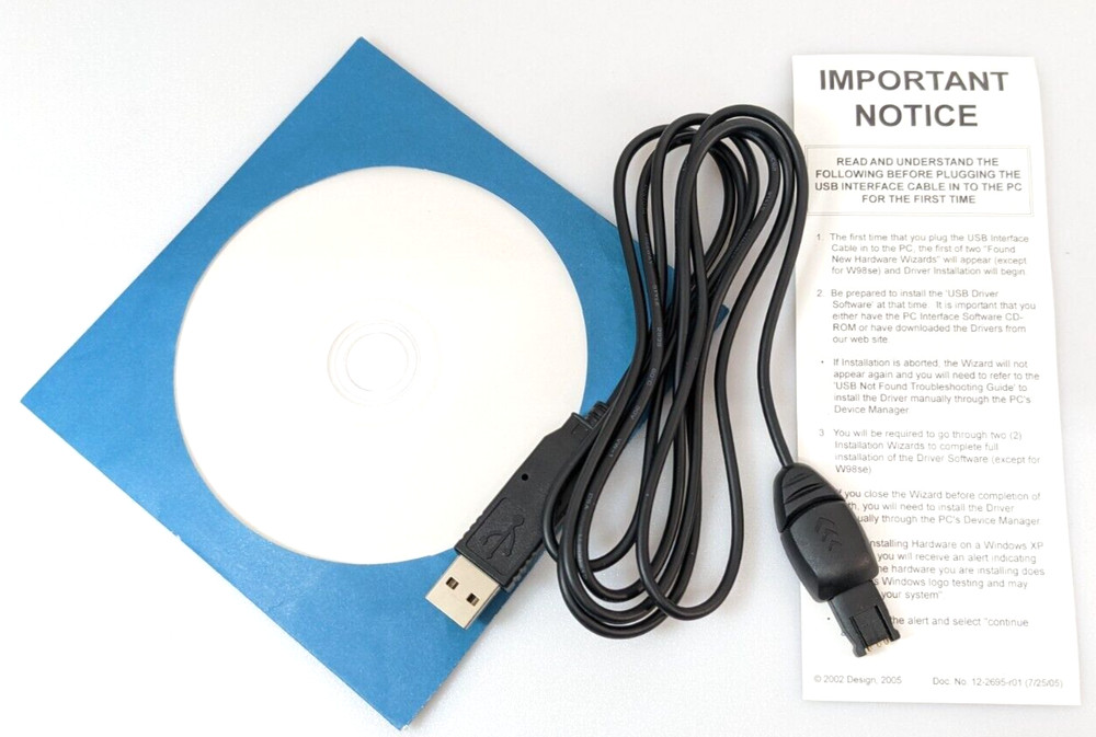 Oceanic 1.0, 2.0, 3.0 Scuba Dive Computer Data Download Cable USB Drivers