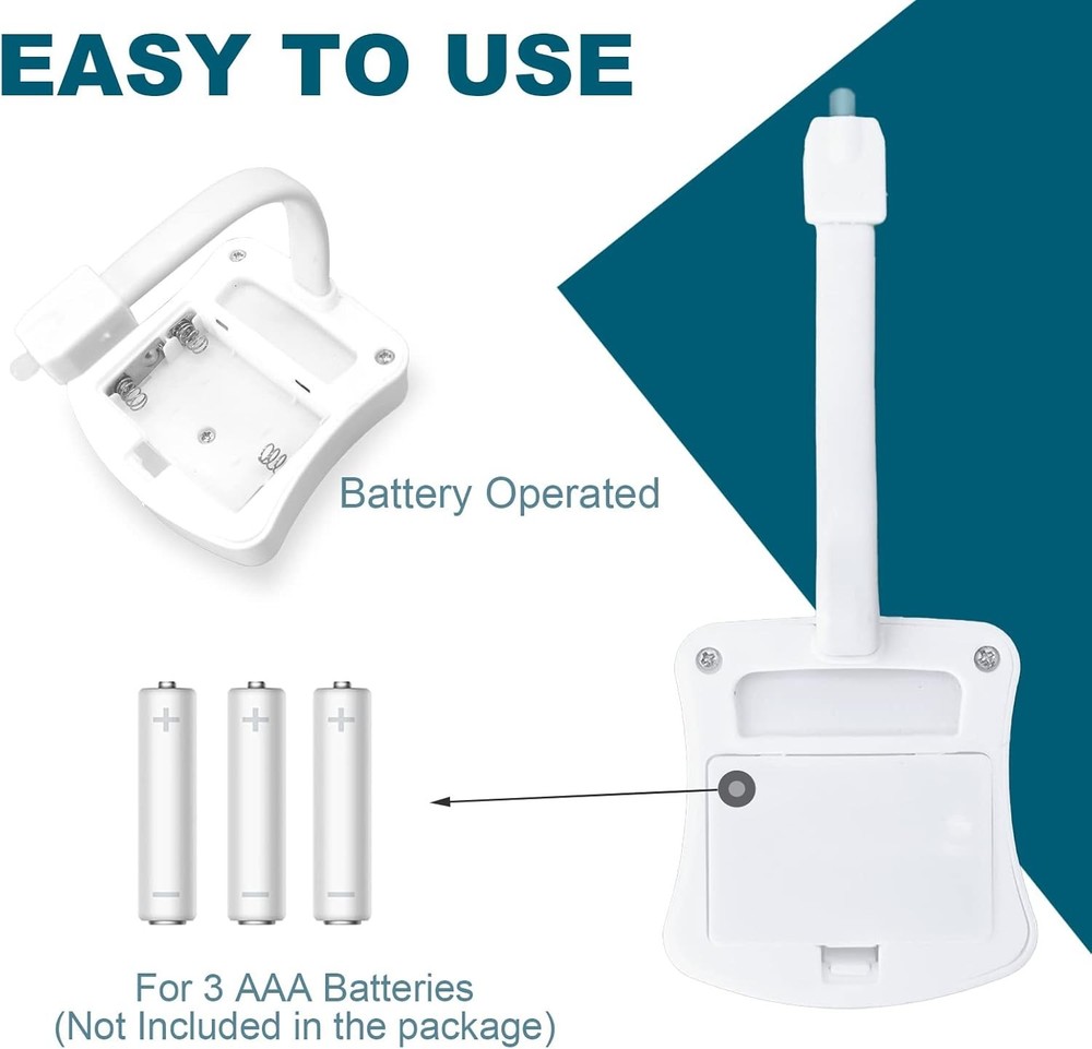 Toilet Light Motion Sensor Color Changing
