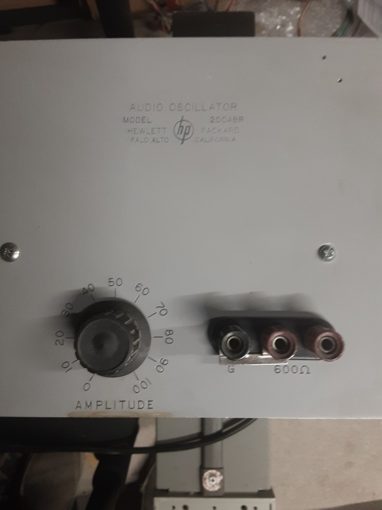 HP Audio Oscillator - Model 200ABR