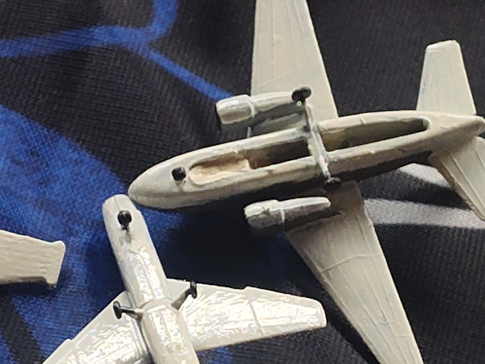 Lot Of 125+ Mini Built Model Airplanes For Aircraft Carriers Plastic 1/2"-2"Long