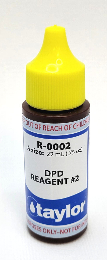 Taylor R-0002 Reagent DPD #2 A Size 22ml .75oz