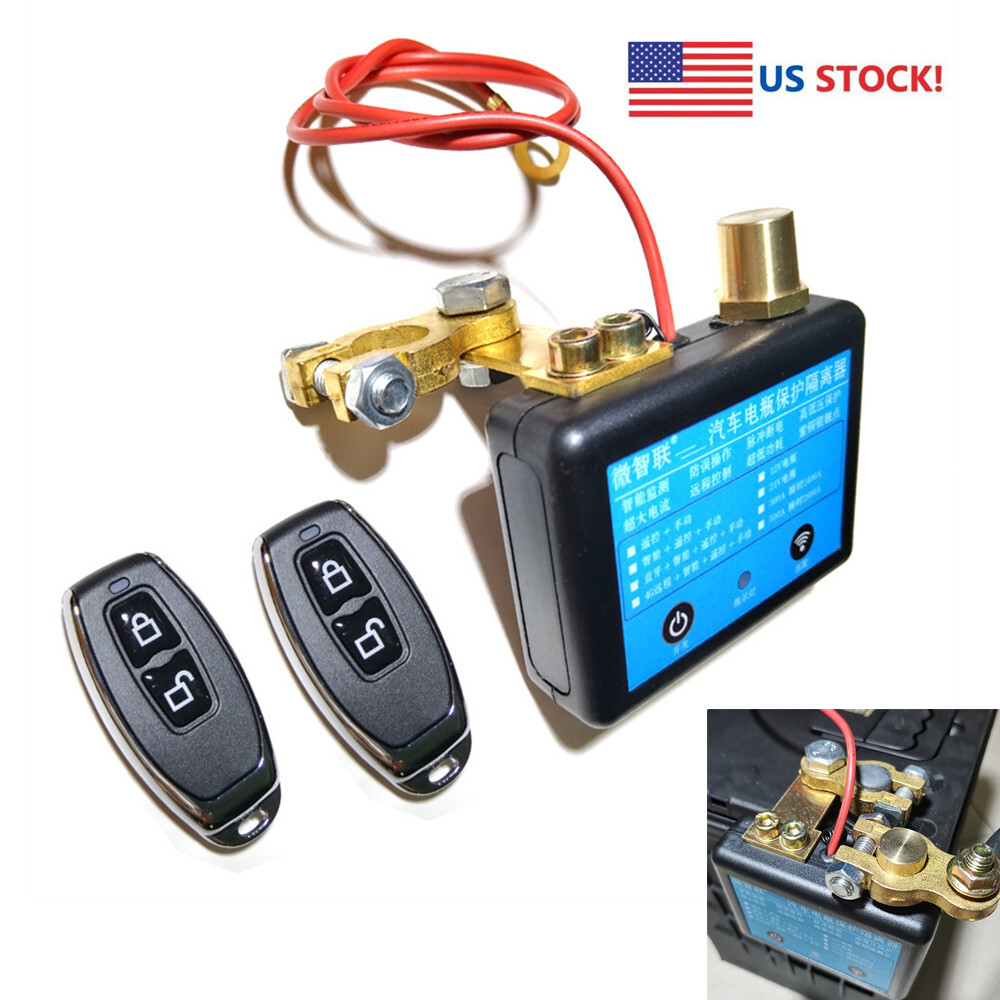 24v 350A Battery Switch Intelligent Automatic Cut Off Wireless Remote Control