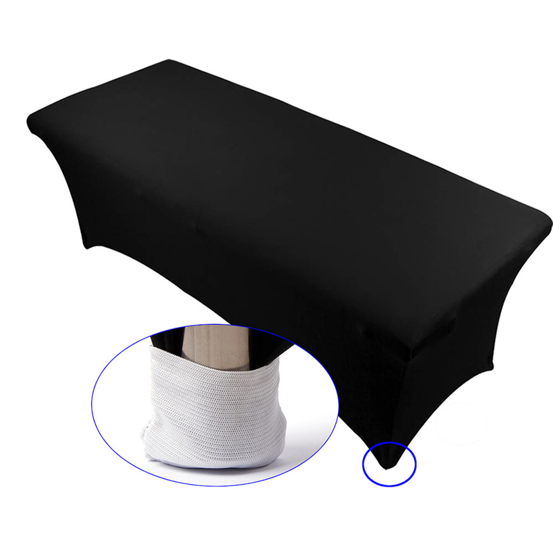 Elastic Table Cover Stretch Tablecloth for Wedding Massage SPA Bed Fitted Sheet