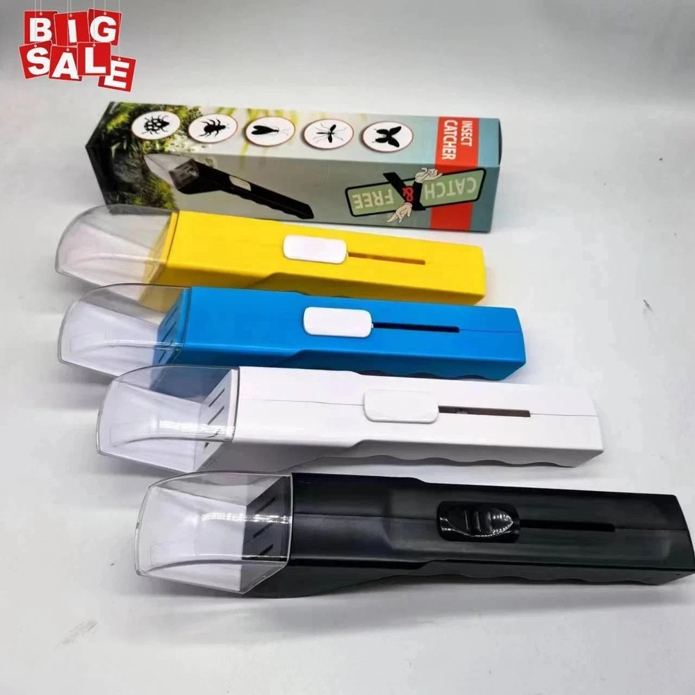 Handheld Insect Catcher – Spider & Bee Clamp Tool, Safe Bug Catching Artifact **