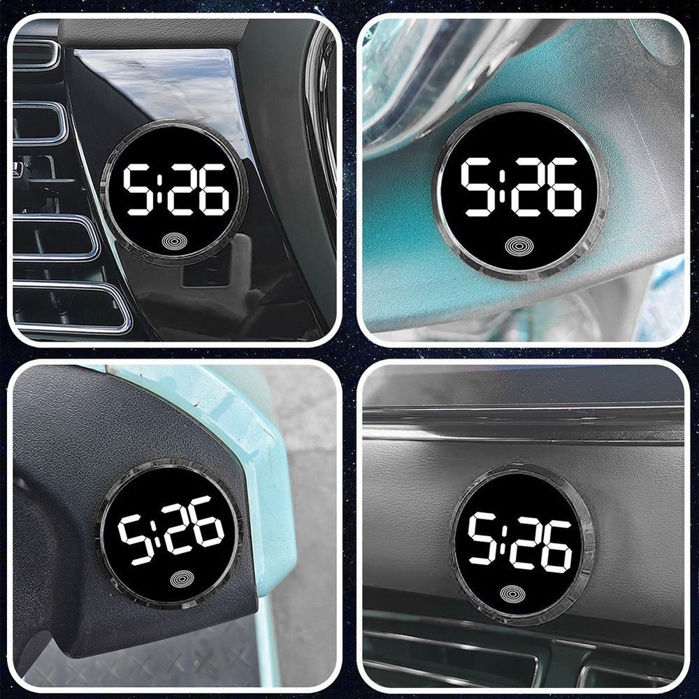 For Car Accessories Performance Tested For Car Clock Easy Installation