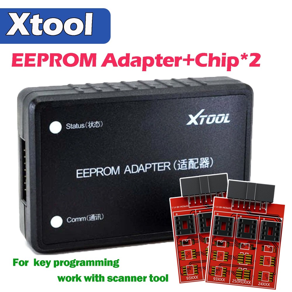 XTOOL EEPROM Adapter Key Program Tool IMMO Coding Tool for D8 BT/IP616/A80 PRO