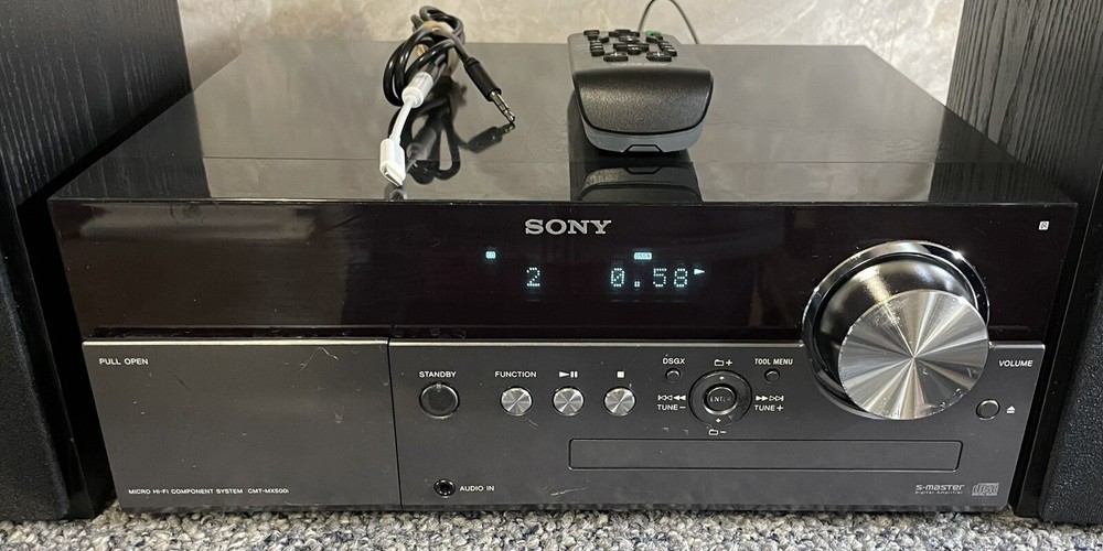 Sony CMT-MX500, Nice, but Doesn’t Work Perfectly