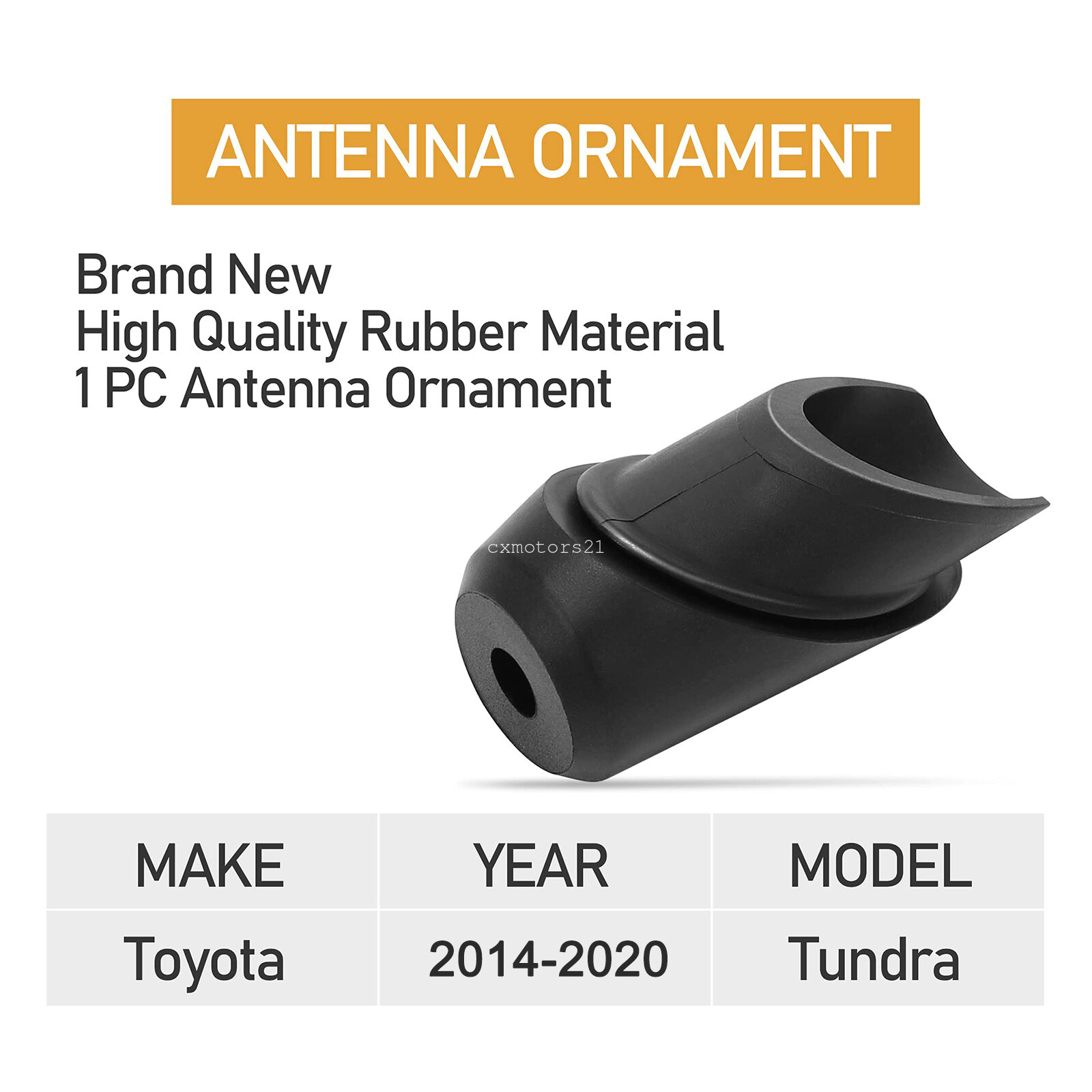 86392-0C030 Antenna Base Cover Grommet Bezel Fits For Toyota Tundra 2014-2020