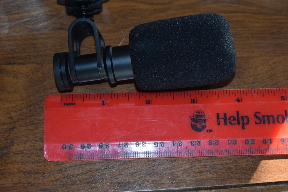 Mini Cardioid Micro Directional Black Shotgun Microphone For Smartphone/Camera 