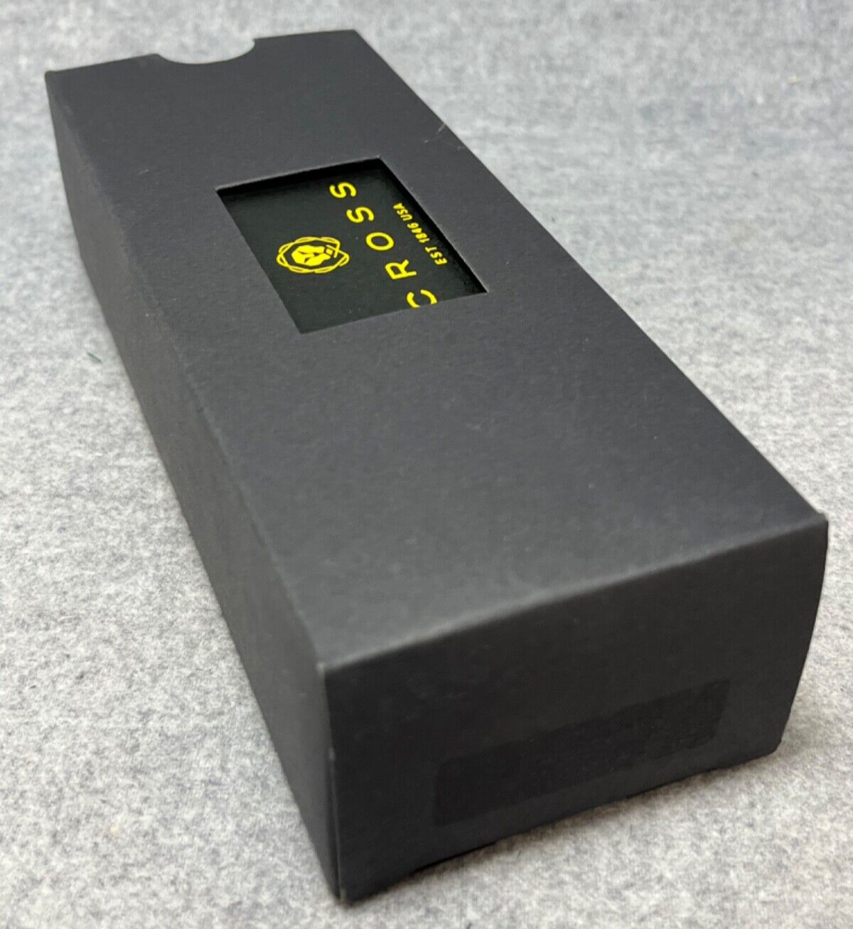 VTG Cross Radiance Blue/Black Swirl & 22K Gold Trim Ballpoint Pen + Premium Box