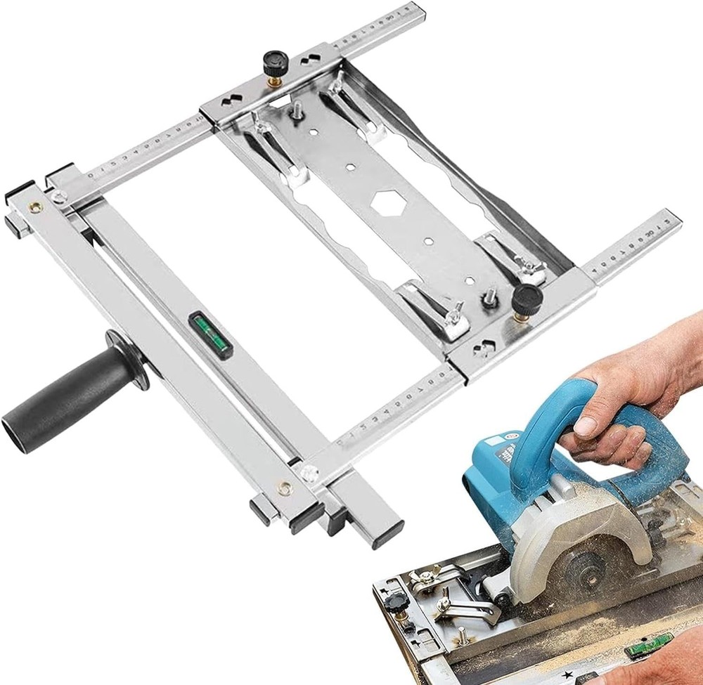 Adjustable Electric Circular Saw Machine Edge Guide Positioning Cutting Board US