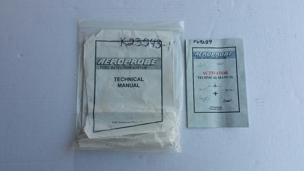 Aeroprobe Electronic Tool Detection System with two activators