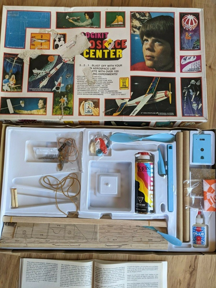 1973 Vintage Logikit Aerospace Center Lab Experiments