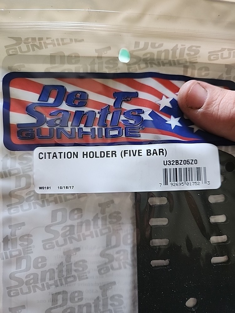 DeSantis Citation Holder 5 Bar U32BZ05Z0