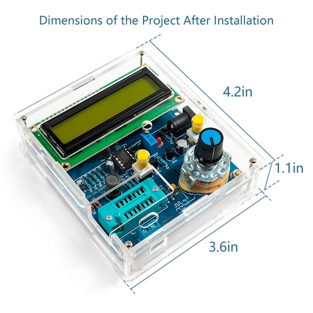 EIELE Soldering Practice kit Multi-Functional capacitance Measuring Instrumen...
