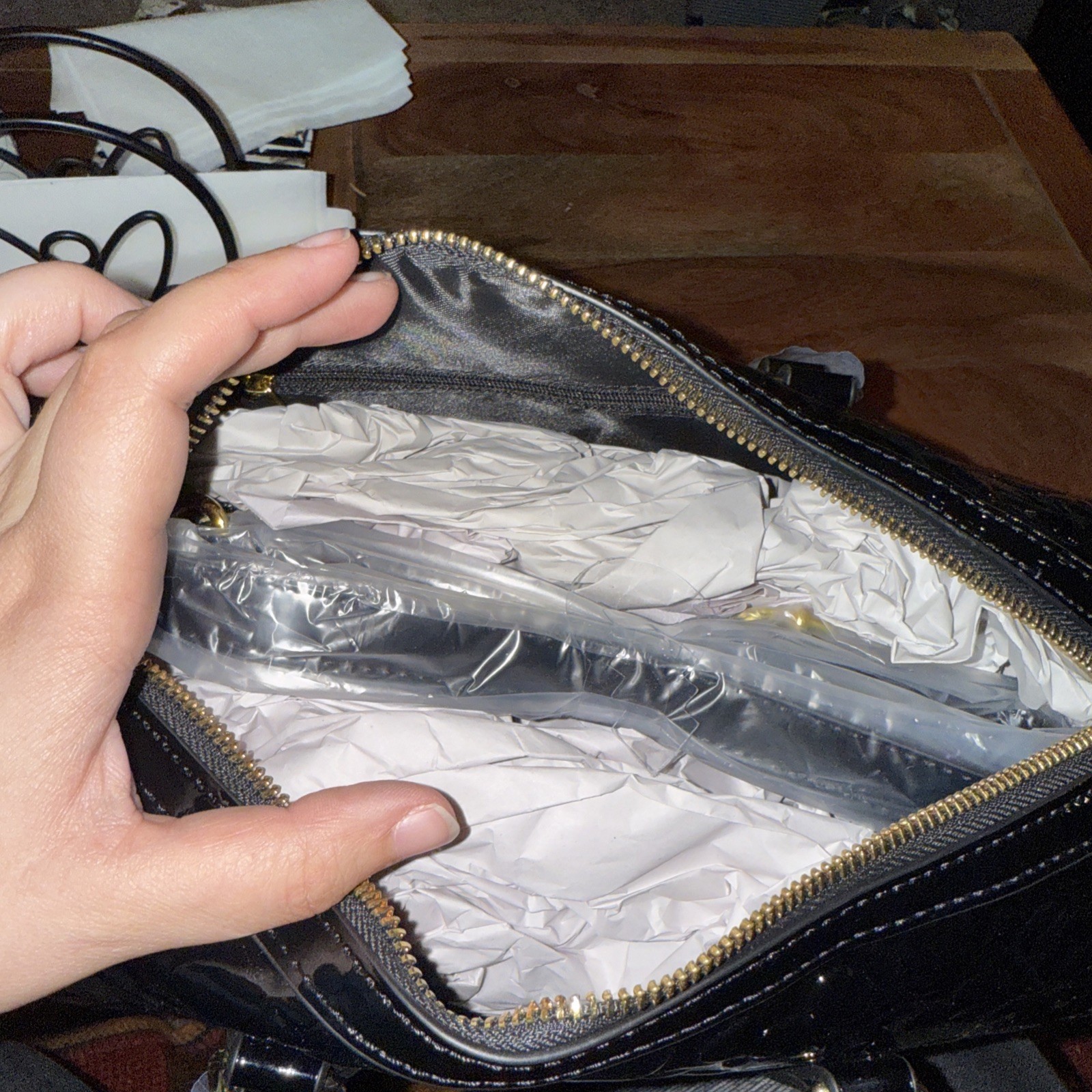 Disney Black Mickey Purse With Cross Body Strap