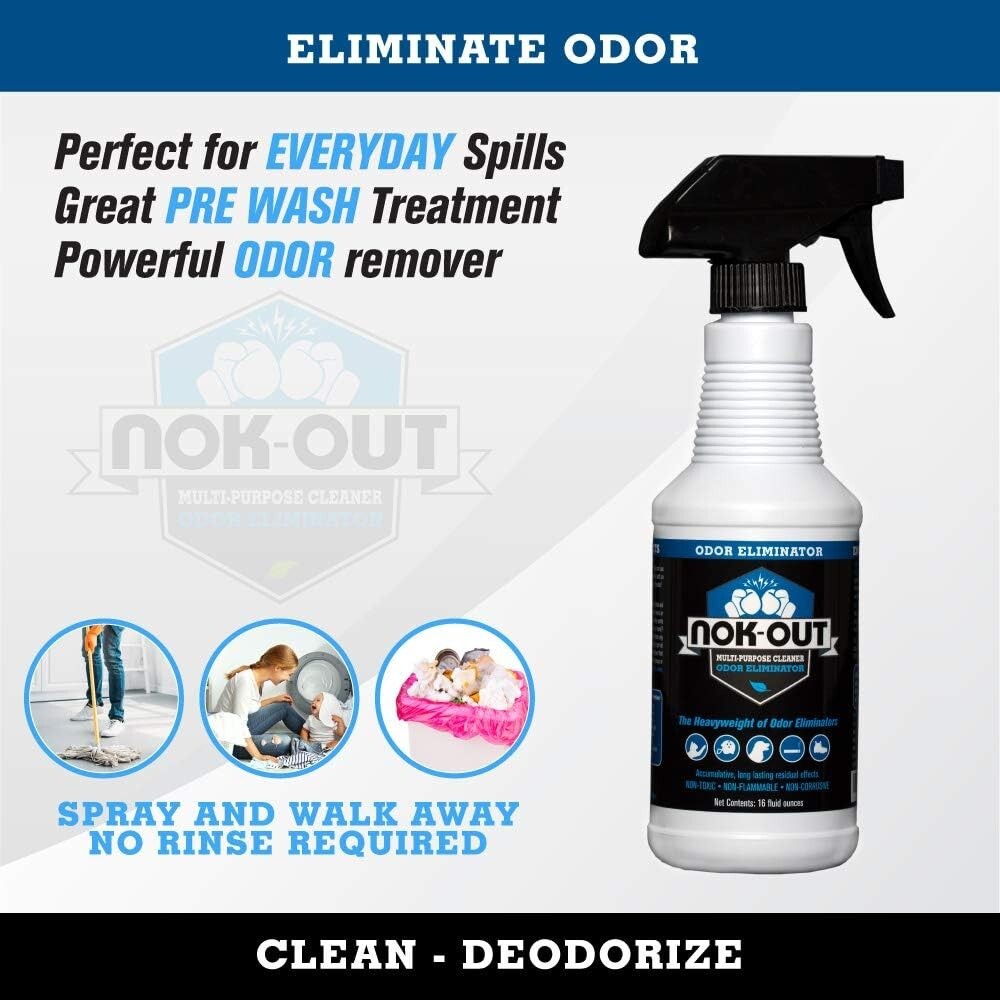 Unscented Pet Odor Remover Spray, 32oz Multi-Purpose Cleaning Solution