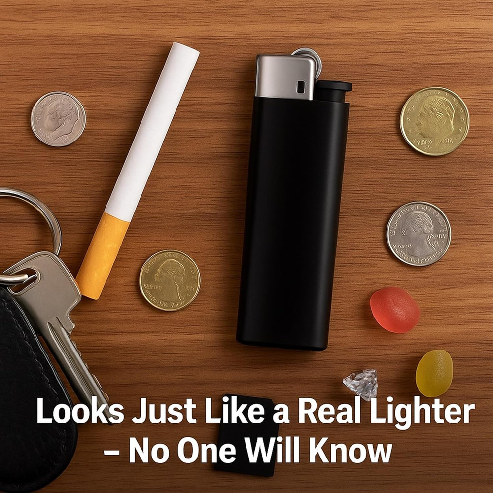 Lighter Diversion Safe, Hidden Storage Compartment Secret Compartment Container