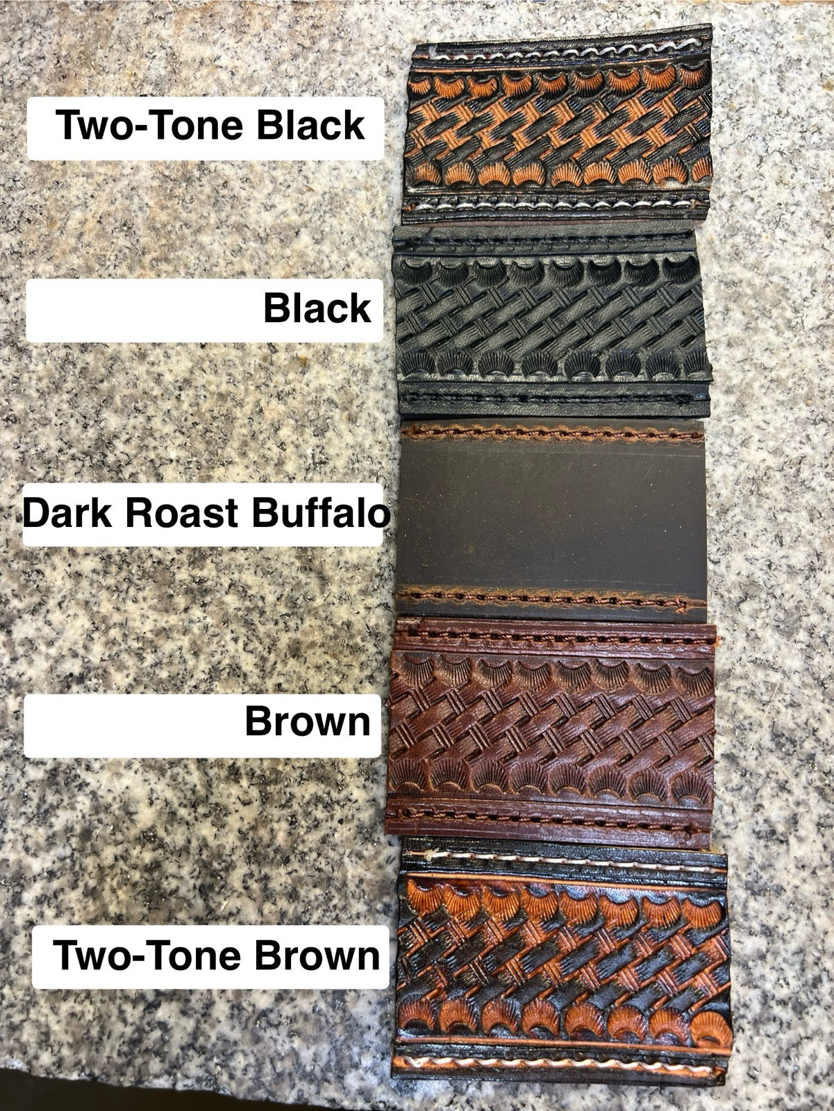 Leather Rifle Sling with Thumb Hole, Handmade Gun Strap, Full Grain, Made in USA