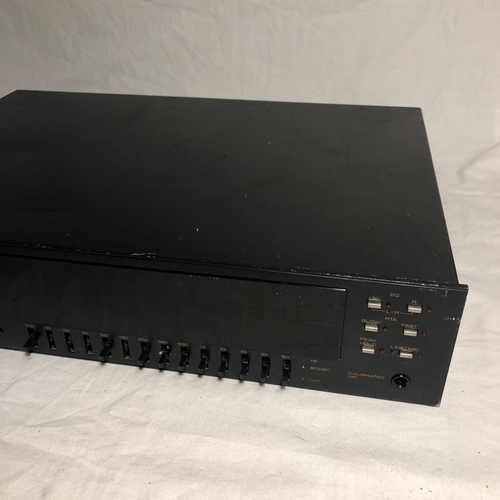 DBX 14/10 Computerized Equalizer / Analyzer Turns On (Untested)