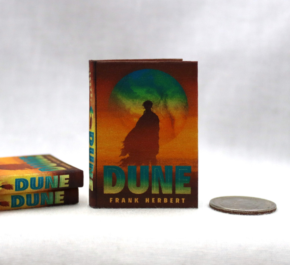 1:6 Scale DUNE Miniature Playscale Readable Illustrated Book