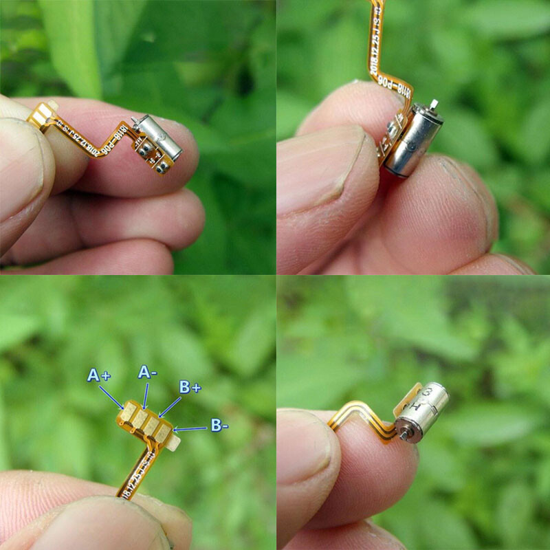 Ultra-Tiny 4MM Micro Precision DC 5V 2-Phase 4-Wire Stepping Motor Stepper Motor