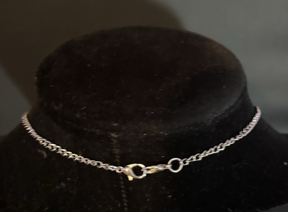 Black and Silver Necklace