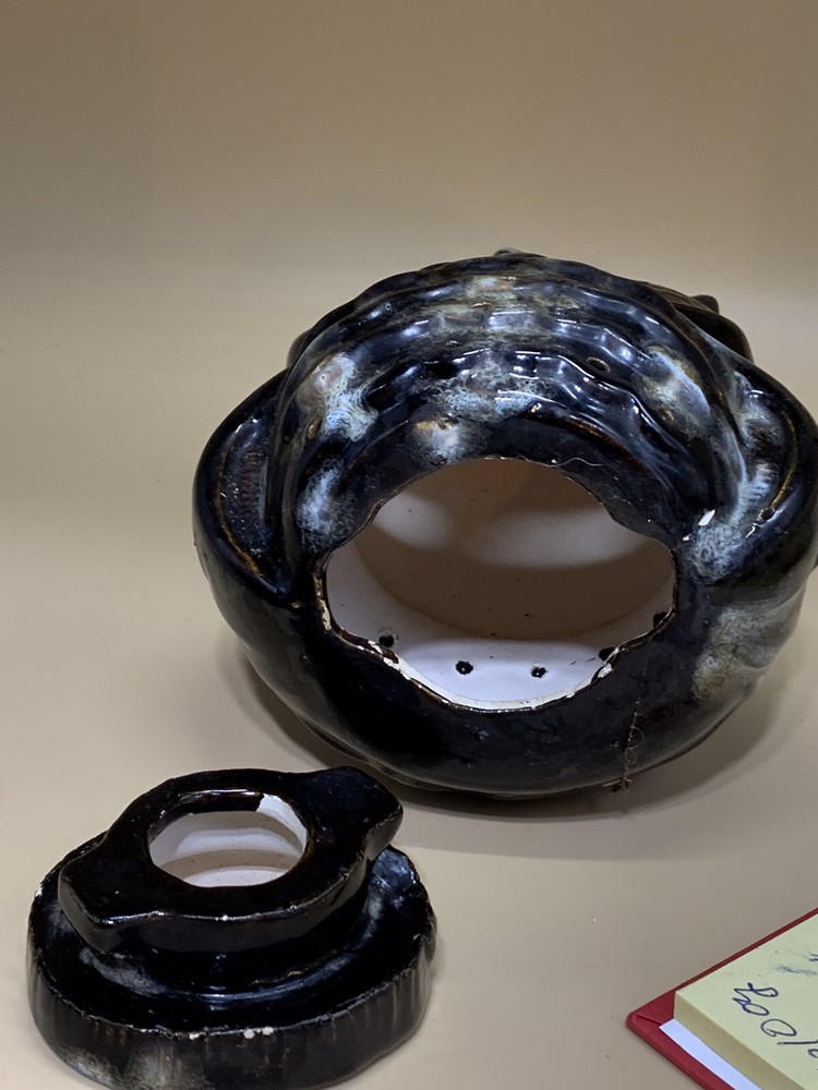 OWL CERAMIC INCENSE BURNER