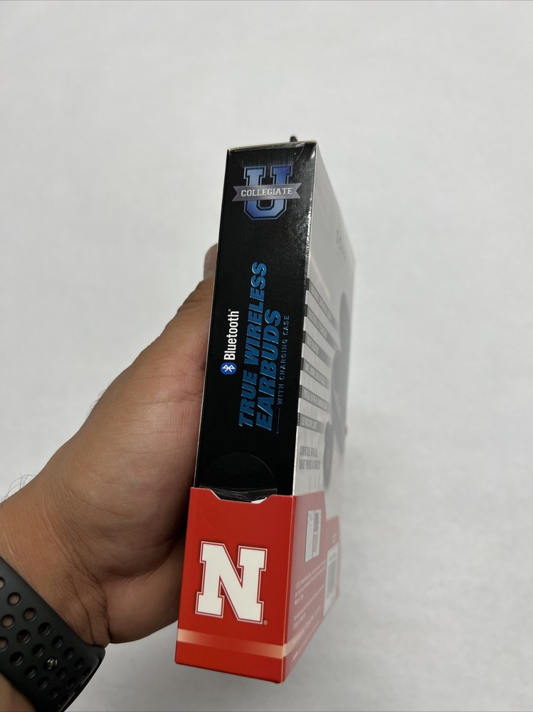 NCAA Nebraska Cornhuskers Bluetooth True Wireless Earbuds