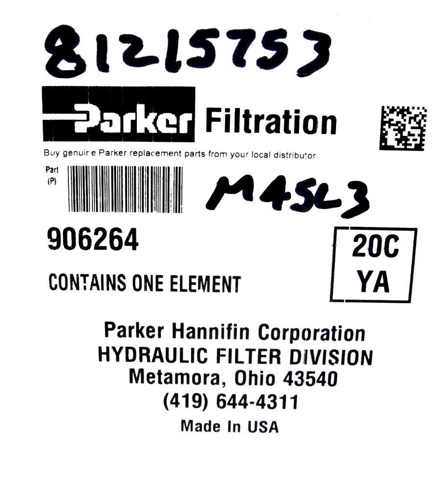 NEW PARKER 906264 FILTER
