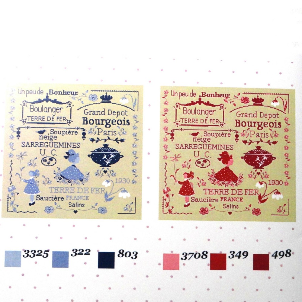NEW RELEASE "Paris" Sampler - Two colorways
