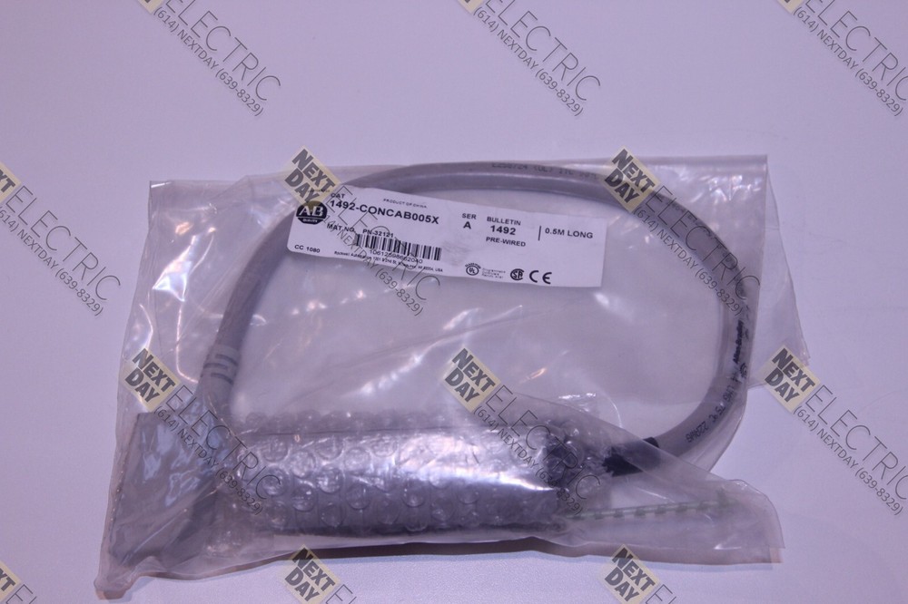Allen Bradley, 1492-CONCAB005X, Cable Connector PLC Card Pre Wired Module